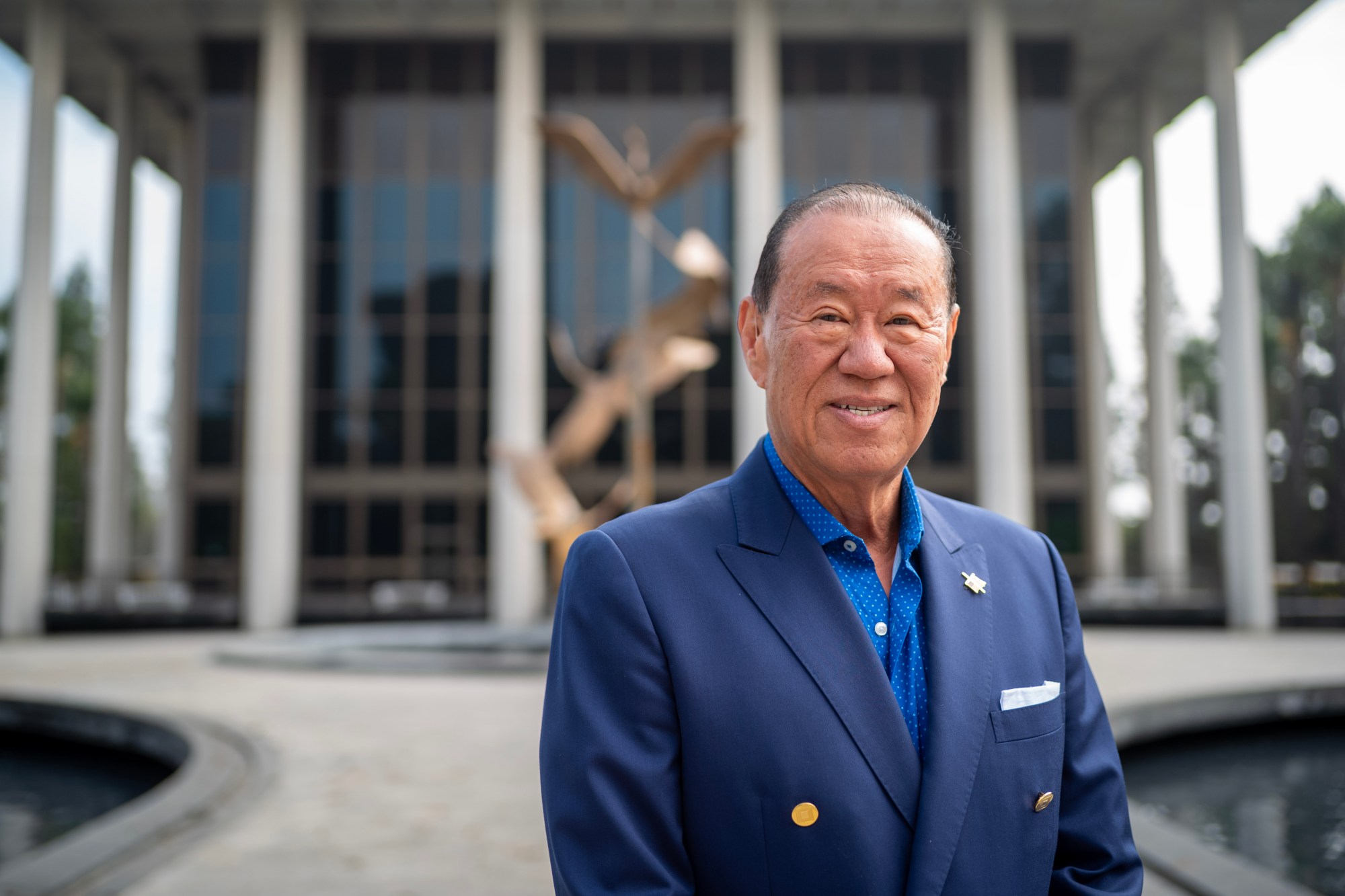 Ché Ahn, the senior pastor at Harvest Rock Church in Pasadena, on Wednesday, Oct. 8, 2025.  Ahn is running for governor in next year’s election. (Photo by Hans Gutknecht, Los Angeles Daily News/SCNG
